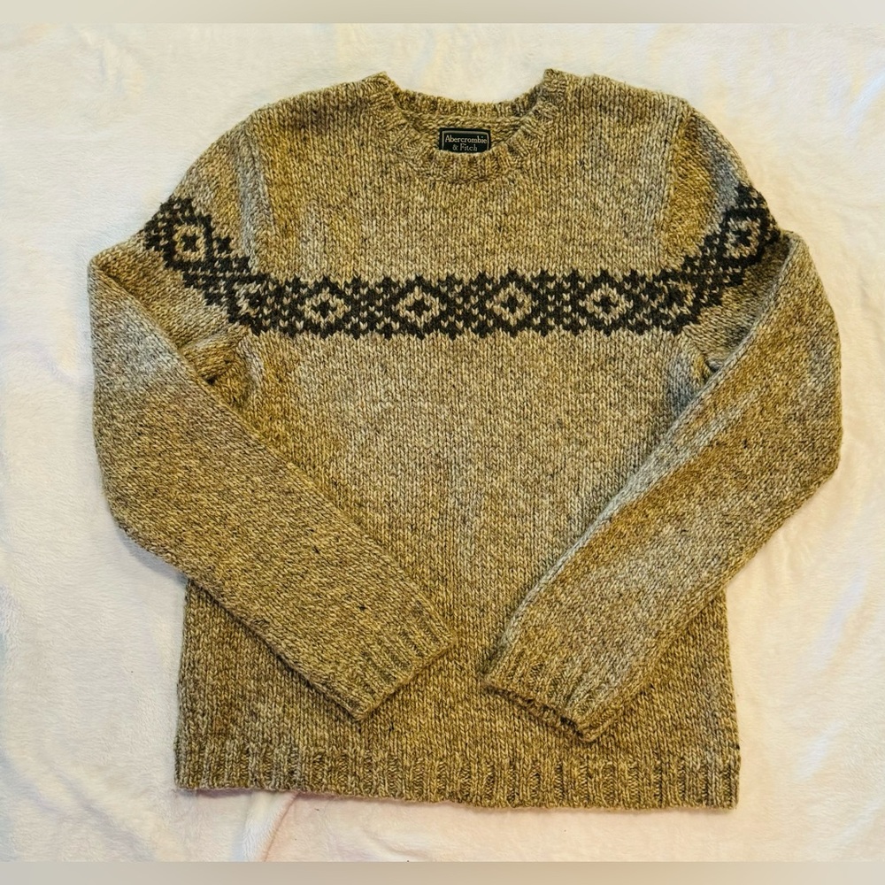 COPY - VINTAGE Abercrombie & Fitch knit sweater Size M